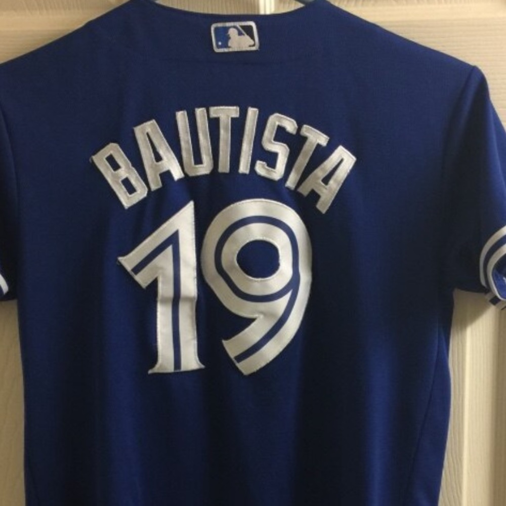 Kids Medium Blues Jays Authentic Jersey!